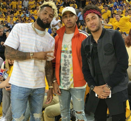 2 Chainz, E40, Odell Beckham & Lewis Hamilton Hit NBA Finals [Celebrity Stalking]