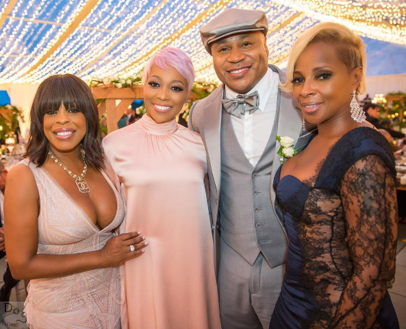 LL Cool J’s Daughter Gets Married! Mary J. Blige, Monica, Niecy Nash Attend [Photos]