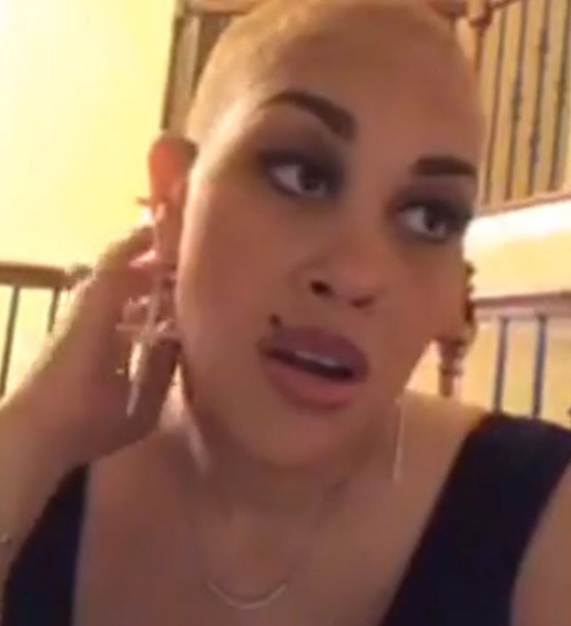 Keke Wyatt Shaves Head In Honor Of Child’s Battle w/ Cancer [VIDEO]