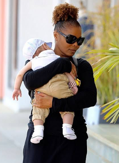 Janet Jackson & Baby Eissa Spotted in LA [Celebrity Stalking]