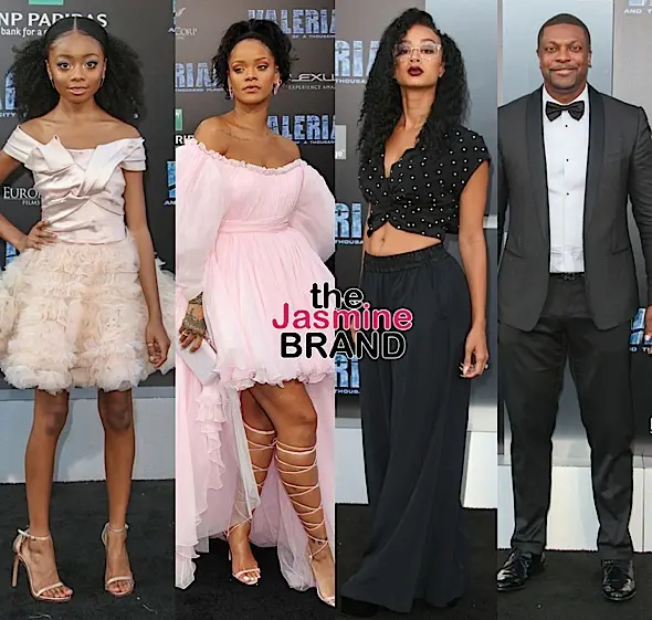 “Valerian and the City of a Thousand Planets” Premiere: Skai Jackson, Rihanna, Draya Michele, Chris Tucker Attend