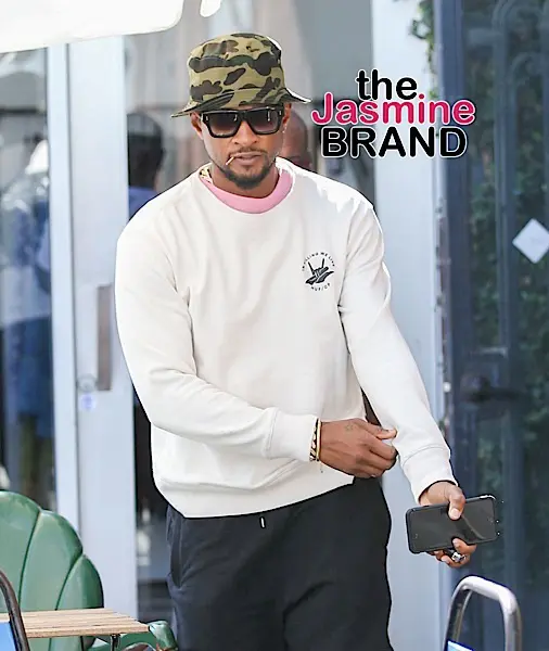 Usher Makes Public Appearance Amidst STD Scandal [Spotted. Stalked. Scene.]