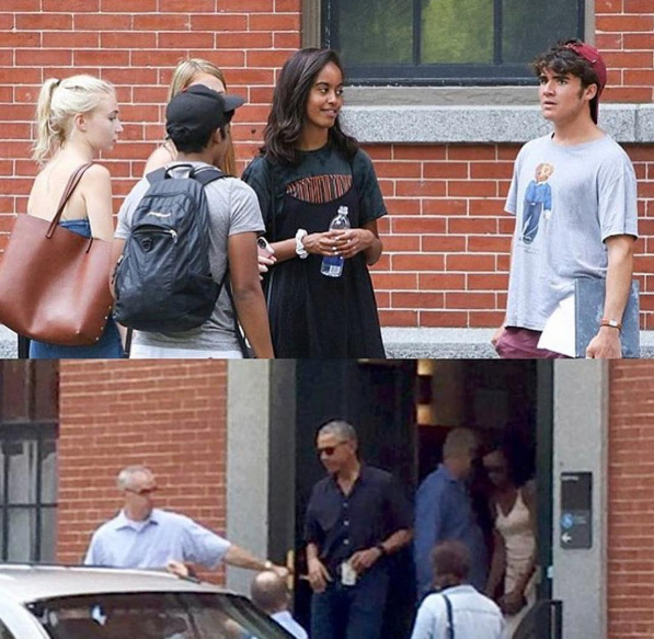 Malia Obama Arrives At Harvard, Obama’s Help With Move-In Day! [Photos]