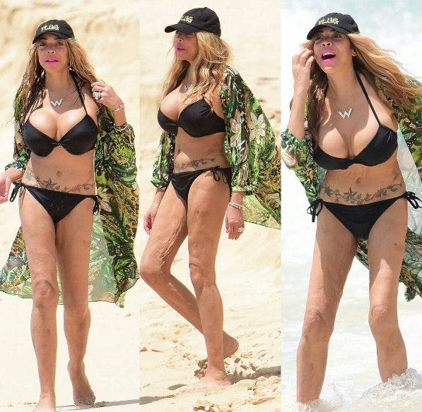 Brandy Reignites Preggo Rumors + Wendy Williams Continues Beach Vacay [Photos]