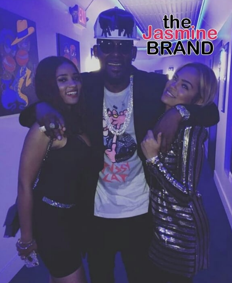 R.Kelly Shows Up To Party w/ Joceyln Savage, Woman Whose Family Claims Singer Holding Her Hostage