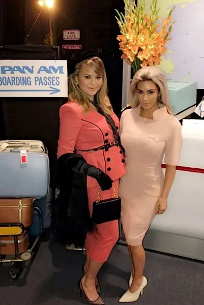 Chrissy Teigen Celebrates B-Day w/ Pan Am-Themed Bash: Kanye West, Kim Kardashian, Kris Jenner Spotted