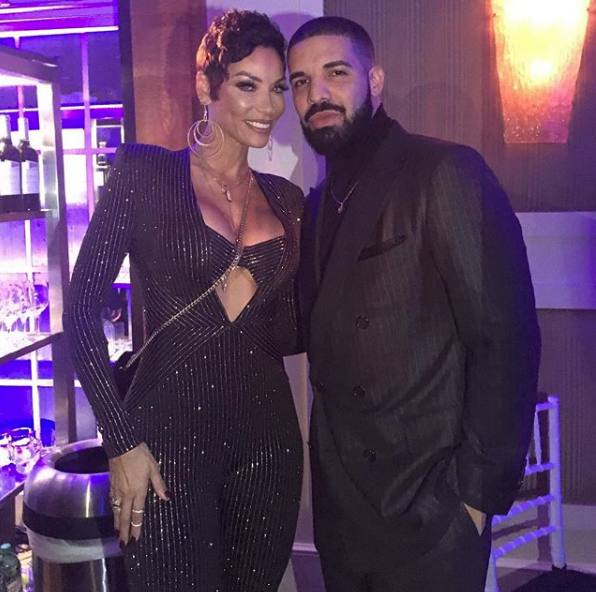 Nicole Murphy Celebrates 50th Bash w/ Drake [Photos]