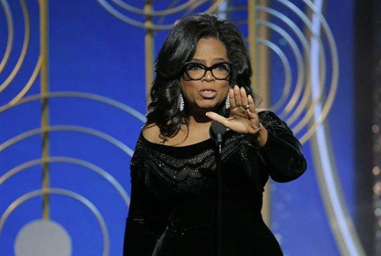 Oprah Delivers Impeccable Golden Globes Speech: A new day is on the horizon.