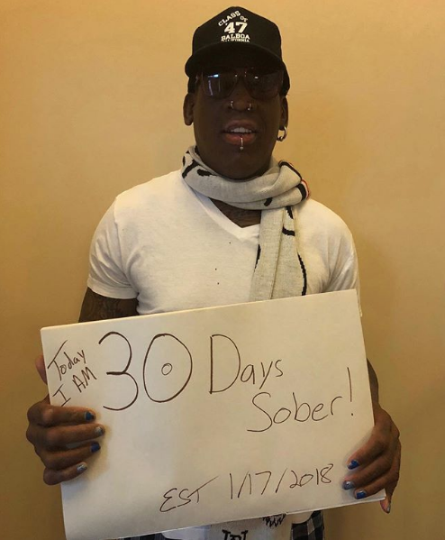 Dennis Rodman – I’ve Been Sober For 30 Days! [VIDEO]