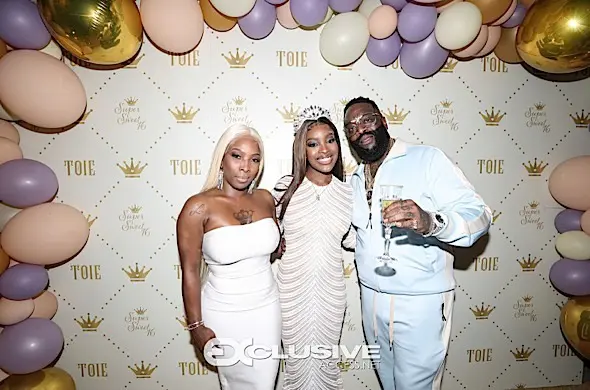 Rick Ross Throws Daughter Lavish Sweet 16, Buys Her A Bentley Truck [Photos]