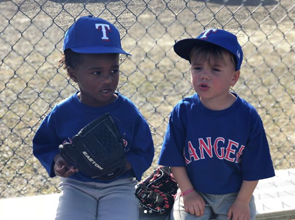 Russell Wilson Coaches Baby Future to Home Run Amidst Claims Future Skips Visitation