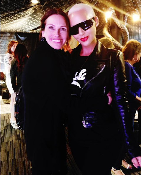 Amber Rose, Julia Roberts Hit Taylor Swift Concert [Celebrity Photos]