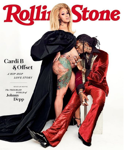 Cardi B’s Maternity Cover w/ Offset Leaks!