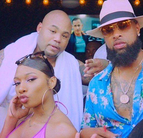 Evelyn Lozada’s Ex Carl Crawford Rumored To Be Managing (& Dating) Rapper Megan Thee Stallion