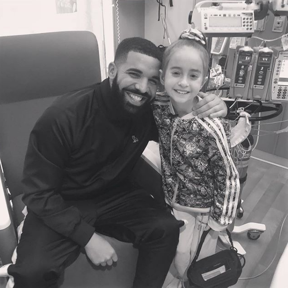 Drake Visits Sick Fan In Hospital After Her “KiKi Challenge” Goes Viral