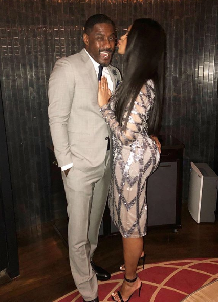 Idris Elba & Fiancée Sweetly Dance To 90’s R&B [VIDEO]