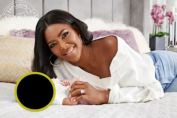 Kenya Moore Shares 1st Photo of Baby Brooklyn!