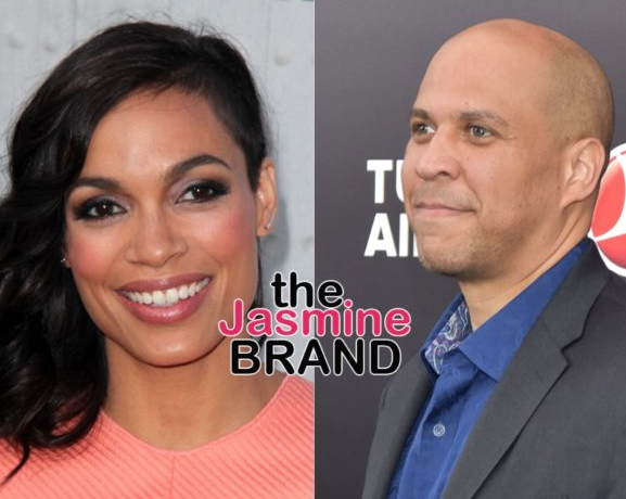 Cory Booker Reveals Relationship Status, Amidst Rumors of Dating Rosario Dawson