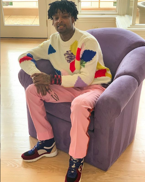 21 Savage Turns Himself In On Felony Warrant