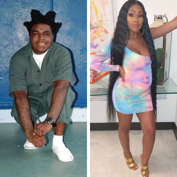 Kodak Black Threatens Pregnant Yung Miami In Freestyle From Jail ‘When I See Her I’m A Hit That B**** In The Stomach’