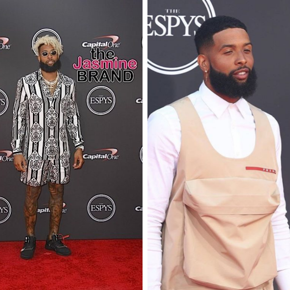 Odell Beckham, Jr. Debuts New Haircut & Unique Outfit For ESPY Awards