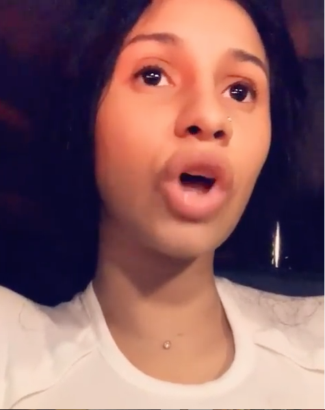 Cardi B Is Pissed At NYPD: F**k You, Suck A Fart & Suffocate On It!