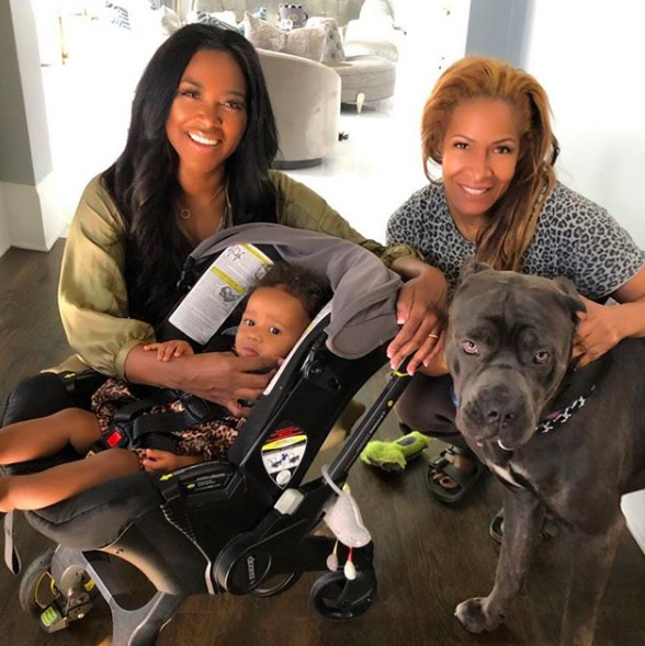 Kenya Moore & Daughter Visit Former RHOA Star Sheree Whitfield [VIDEO] 