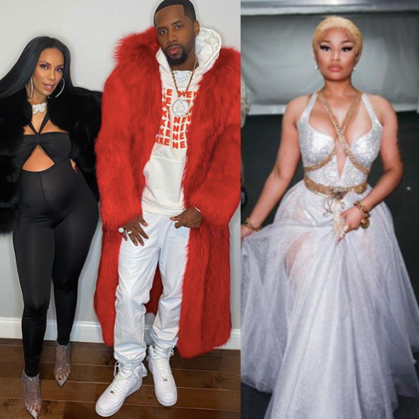 Safaree Samuels & Erica Mena Accused Of Having A Man Jumped – Allegedly Because Of Nicki Minaj [WATCH]