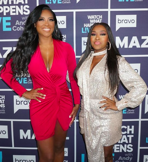 Kenya Moore & Quad Webb-Lunceford Go Tit-For-Tat In Awkward TV Appearance [WATCH]