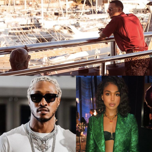 Lori Harvey’s Ex-Fiance Hangs Out With Stepdad Steve Harvey + Lori Reportedly Vacations In Nigeria With Future [PHOTOS]