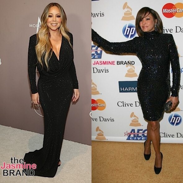 Mariah Carey Allegedly Shaded Whitney Houston When They First Met