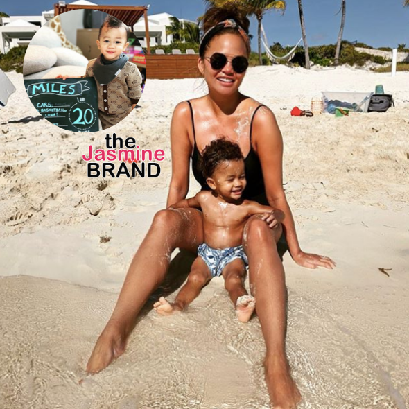 Chrissy Teigen Responds To Critic Asking If It’s ‘Necessary’ For Her Son To Wear A Gucci Outfit: Yeah B****