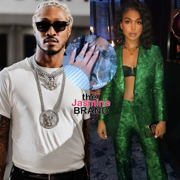 Lori Harvey Sparks Rumors She’s Married To Future With ‘Wife Life’ Post, Shows Off Diamond Ring