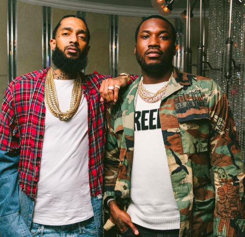 Meek Mill Drops New Track ‘Letter To Nipsey’: Every Cent Will Go To Nipsey Hussle’s Family!