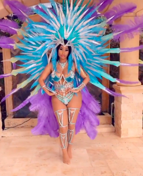 Nicki Minaj Shares Flat-Tummy Video Amid Pregnancy Rumors