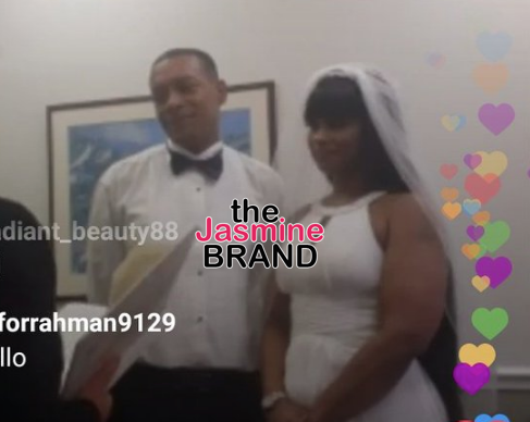 Tokyo Toni Gets Married, Blac Chyna Watches On IG Live [VIDEO]