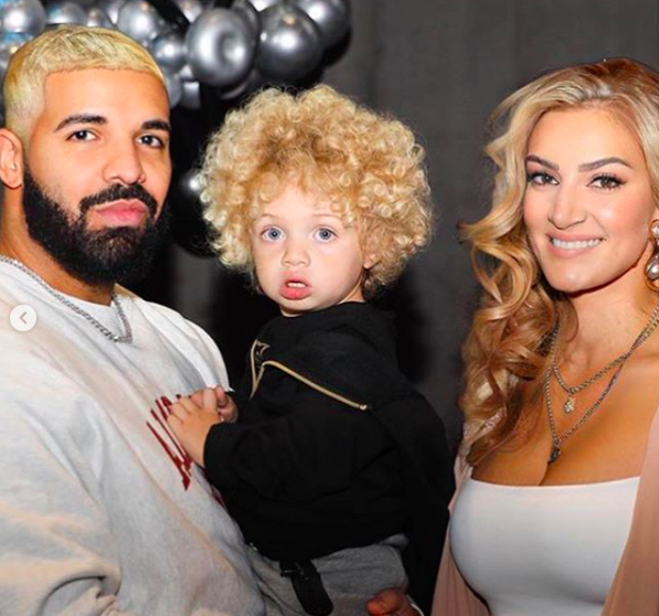 Drake’s Baby Mama Sophie Brussaux Jokes About Their Son Having Blonde Hair w/ Edited Photo