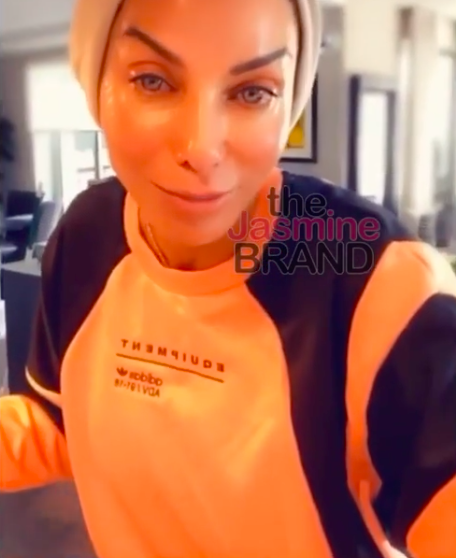 Nicole Murphy Tries At-Home Remedy To Avoid Coronavirus