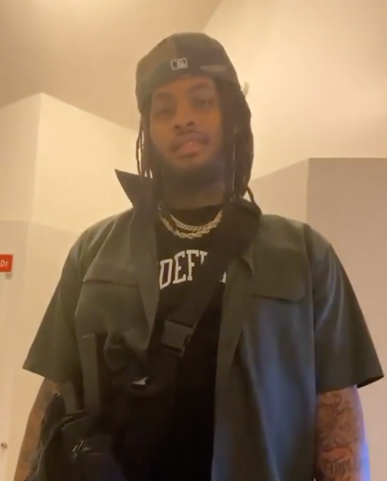 Waka Flocka Suits Up For War, Wife Tammy Rivera Taunts Him: It’s The Coronavirus! Not The F*ckin’ ‘Walking Dead!’