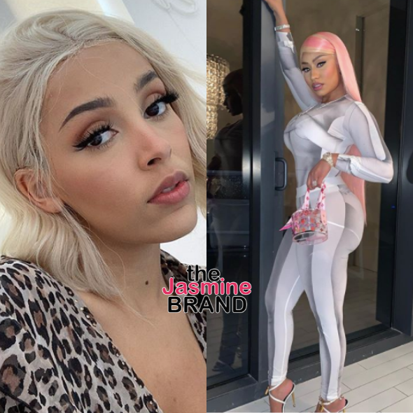 Doja Cat Insists She’s ‘The Biggest Nicki Minaj Fan’ After Trolling Nicki’s ‘Stupid’ Fanbase