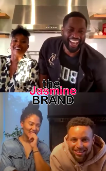 Gabrielle Union Hilariously Recalls Giving Steph & Ayesha Curry Relationship Advice Years Ago: I Told Them Break Up Now & Have Sex With Other People!