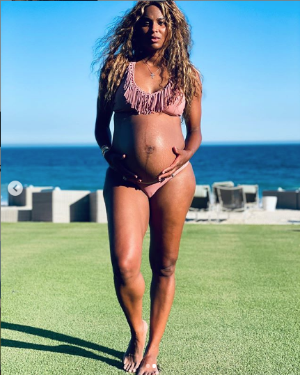 Ciara Poses In A Bikini, Showing Off Her Growing Baby Bump!