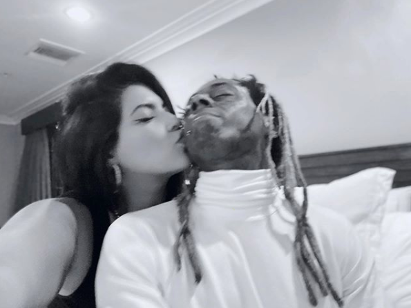 Lil Wayne & Girlfriend Denise Bidot Show Off PDA In New Photo: I Could Kiss You Forever