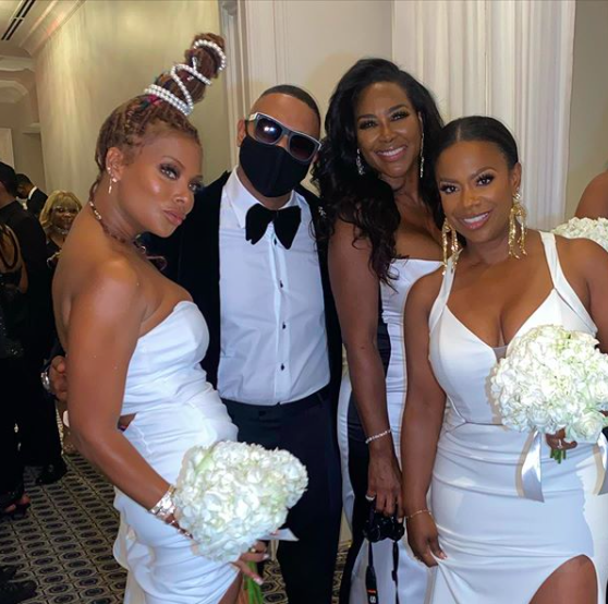 Eva Marcille Defends Unique Hairstyle She Wore To Cynthia Bailey’s Wedding: I Love My Black Beauty!