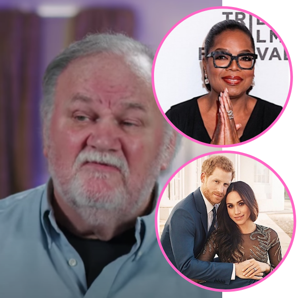 Meghan Markle’s Dad Accuses Oprah Of Exploiting His Daughter & Prince Harry: She’s Using Them To Build Her Network & New Shows