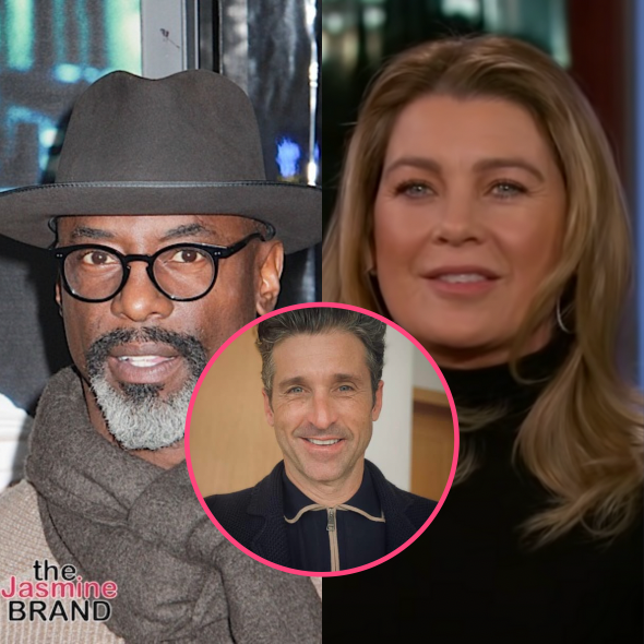 Isaiah Washington Claims He Was Paid $10K To Not Audition For ‘Grey’s Anatomy’s’ Derek Shepherd + Alleges Ellen Pompeo ‘Took $5 Million Under The Table’ To Stay Silent About Patrick Dempsey’s ‘Toxic’ Behavior