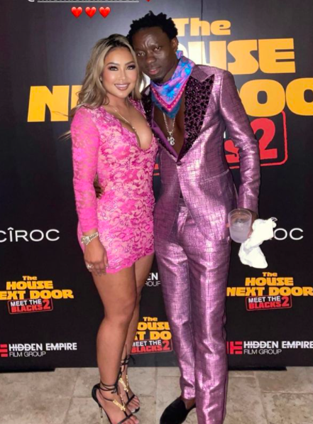 EXCLUSIVE: Michael Blackson & His Fiancée, Mizz Rada, Filming For VH1’s ‘Couples Retreat’