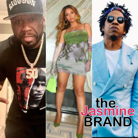 50 Cents Says Beyoncé ‘Jumped Down’ Off A Ledge To Confront Him During A Dispute W/ Jay-Z: She Came Like She Was Ready!