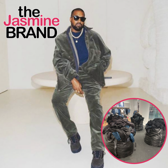 Kanye West Criticized For Selling New Yeezy Gap Collection Out Of Trash Bags