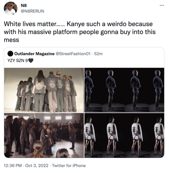 Kanye West - White Lives Matter